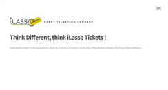 Desktop Screenshot of ilassotickets.com