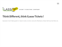 Tablet Screenshot of ilassotickets.com